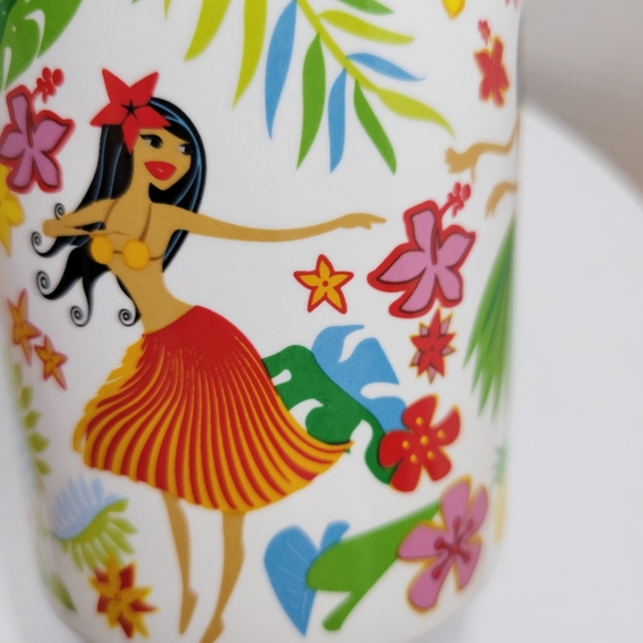 Island Hula Honeys Hawaiian luau coffee mug hula dancers cup - Picture 11 of 12